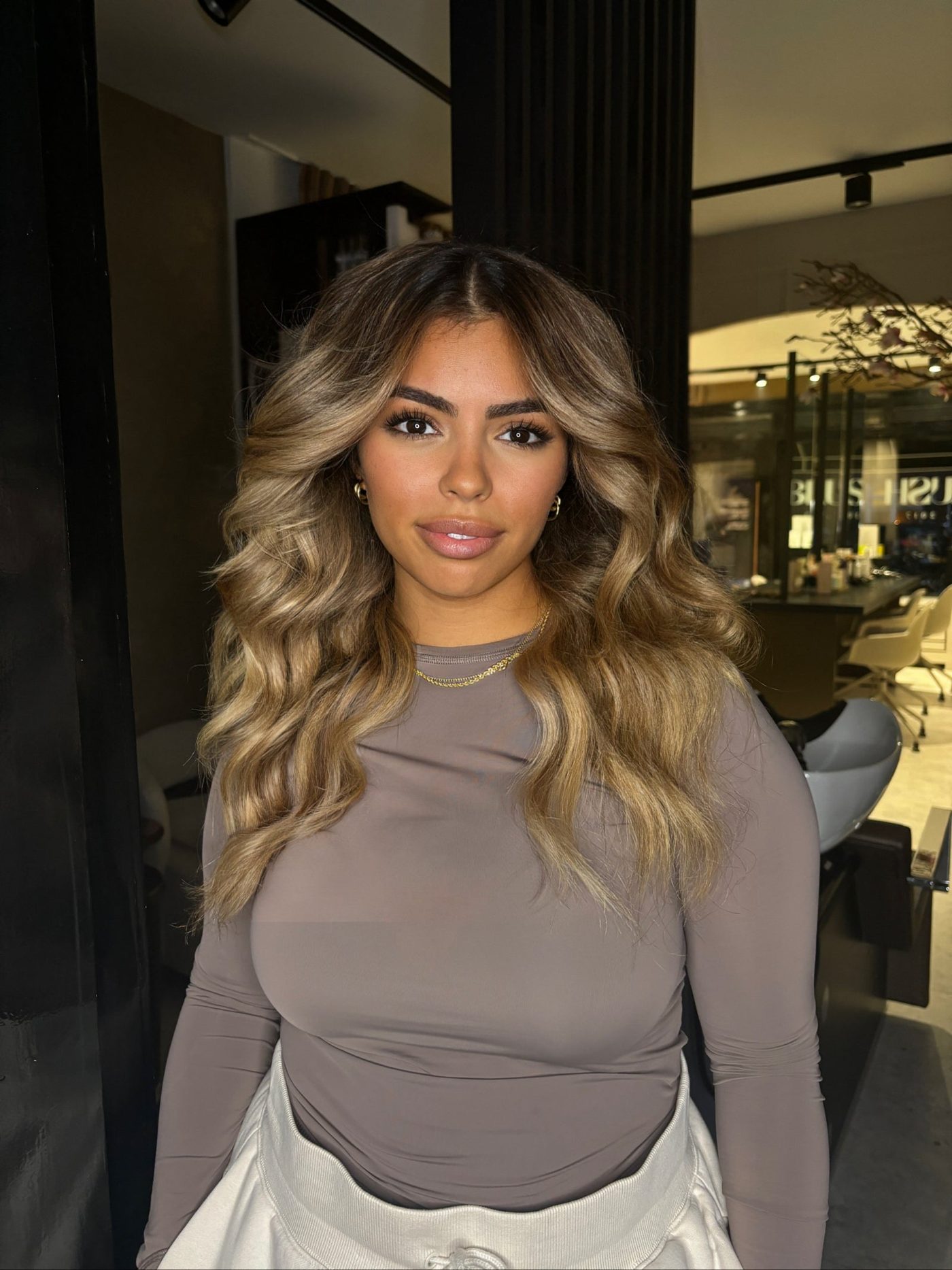 Balayage natuurlijk beige